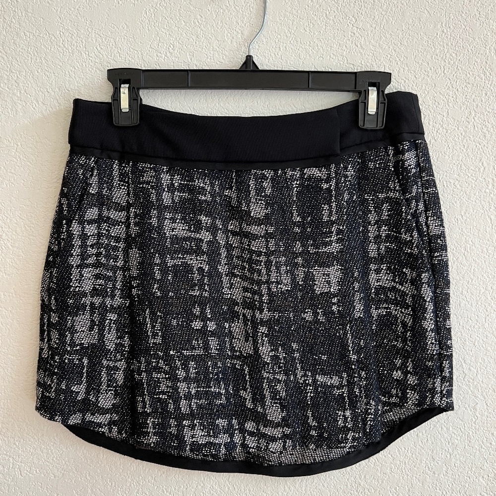 A.L.C. Clarke Tweed Pattern Mini Skirt size 4